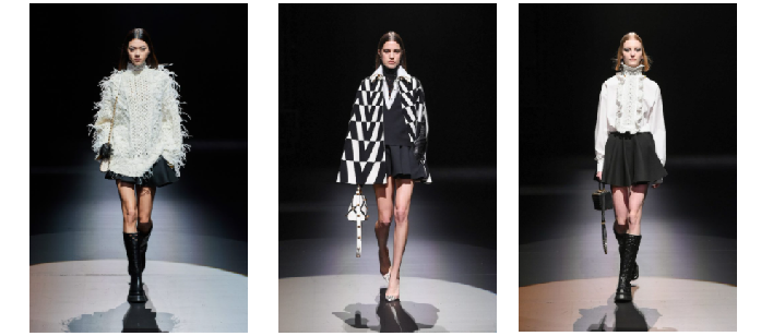 looks preto e branco